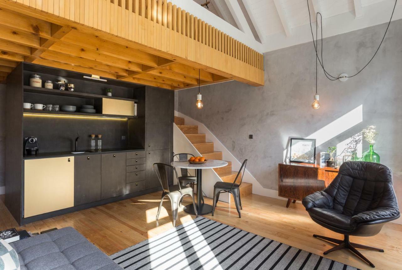 Апартаменты Gold & Grey Loft Almada Порту Экстерьер фото